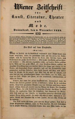 Wiener Zeitschrift für Kunst, Literatur, Theater und Mode Samstag 3. November 1838