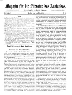 Magazin für die Literatur des Auslandes Samstag 4. März 1871