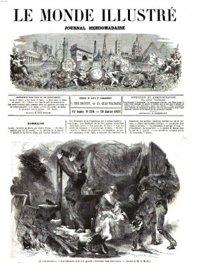 Le monde illustré Samstag 28. Januar 1871