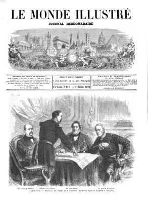 Le monde illustré Samstag 11. Februar 1871