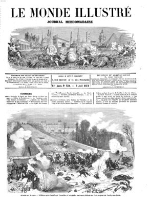 Le monde illustré Samstag 8. April 1871