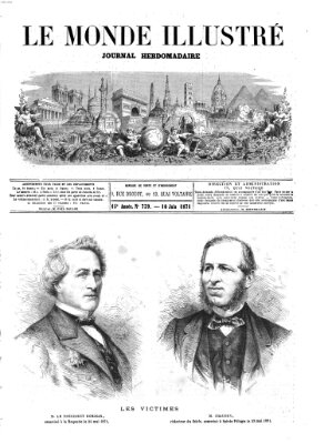 Le monde illustré Samstag 10. Juni 1871