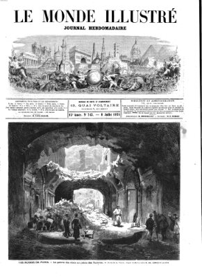 Le monde illustré Samstag 8. Juli 1871