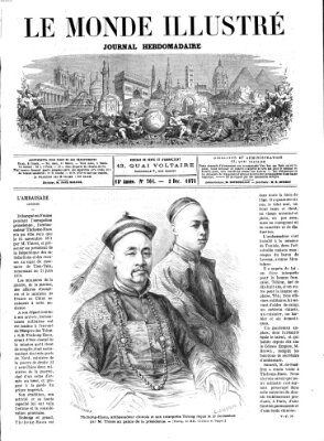 Le monde illustré Samstag 2. Dezember 1871