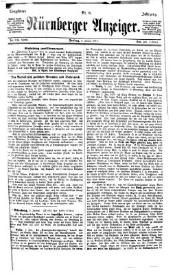 Nürnberger Anzeiger Freitag 6. Januar 1871