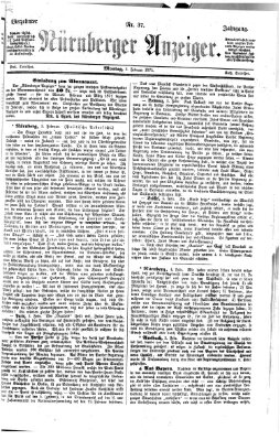 Nürnberger Anzeiger Montag 6. Februar 1871