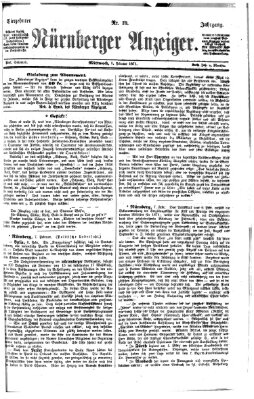 Nürnberger Anzeiger Mittwoch 8. Februar 1871