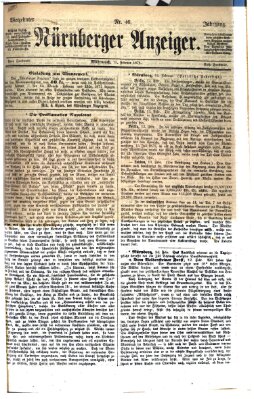 Nürnberger Anzeiger Mittwoch 15. Februar 1871