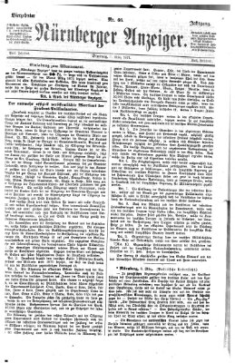 Nürnberger Anzeiger Dienstag 7. März 1871