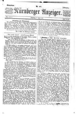 Nürnberger Anzeiger Dienstag 18. April 1871