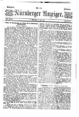 Nürnberger Anzeiger Sonntag 23. April 1871