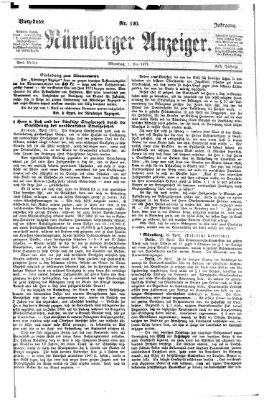 Nürnberger Anzeiger Montag 1. Mai 1871