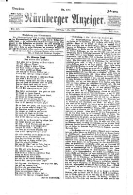 Nürnberger Anzeiger Dienstag 9. Mai 1871