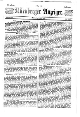 Nürnberger Anzeiger Mittwoch 10. Mai 1871