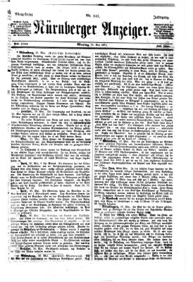 Nürnberger Anzeiger Montag 22. Mai 1871