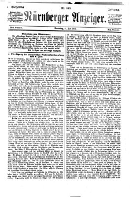 Nürnberger Anzeiger Sonntag 11. Juni 1871