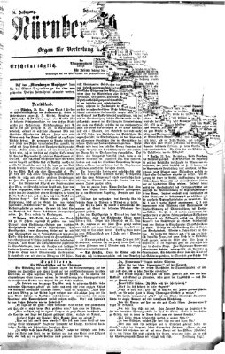 Nürnberger Anzeiger Samstag 25. November 1871