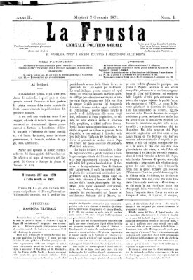 La frusta Dienstag 3. Januar 1871