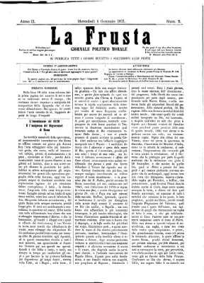 La frusta Mittwoch 4. Januar 1871