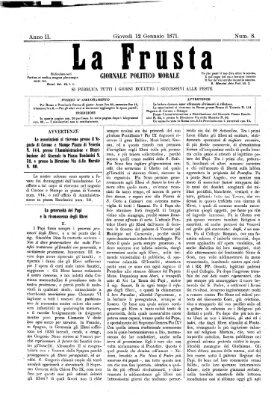 La frusta Donnerstag 12. Januar 1871