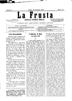 La frusta Samstag 14. Januar 1871