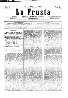 La frusta Freitag 27. Januar 1871