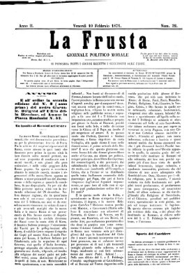 La frusta Freitag 10. Februar 1871