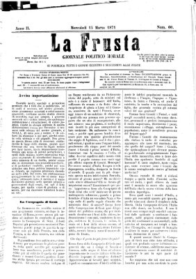 La frusta Mittwoch 15. März 1871