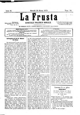 La frusta Dienstag 28. März 1871