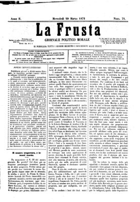 La frusta Mittwoch 29. März 1871