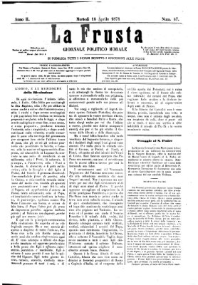 La frusta Dienstag 18. April 1871