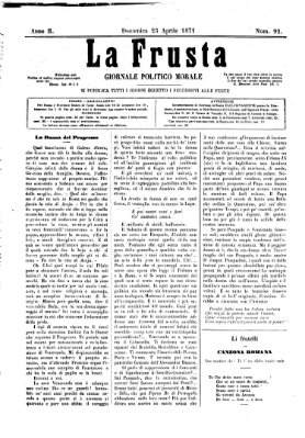 La frusta Sonntag 23. April 1871