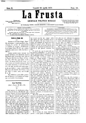 La frusta Freitag 28. April 1871