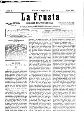 La frusta Donnerstag 4. Mai 1871