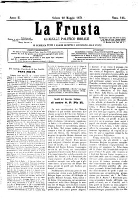 La frusta Samstag 20. Mai 1871