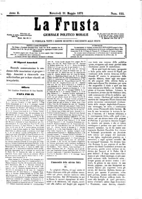 La frusta Mittwoch 31. Mai 1871