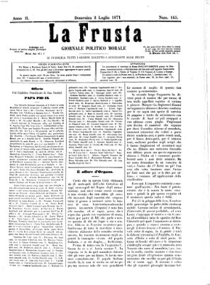 La frusta Sonntag 2. Juli 1871