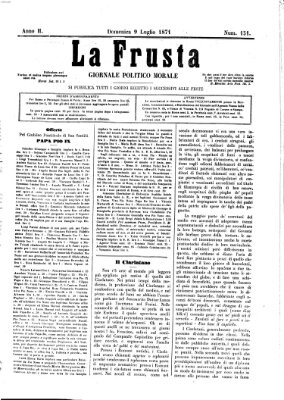 La frusta Sonntag 9. Juli 1871