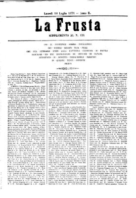 La frusta Montag 10. Juli 1871