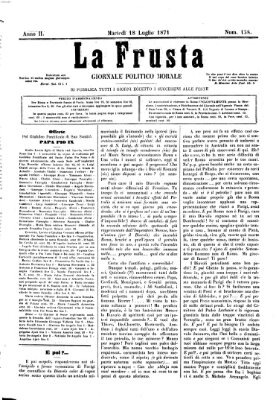 La frusta Dienstag 18. Juli 1871