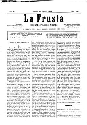 La frusta Samstag 12. August 1871