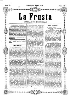 La frusta Mittwoch 23. August 1871