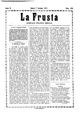 La frusta Samstag 7. Oktober 1871