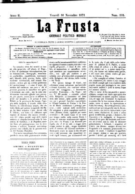 La frusta Freitag 10. November 1871