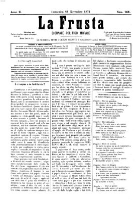 La frusta Sonntag 26. November 1871