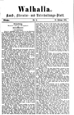 Walhalla (Der Bayerische Landbote) Sonntag 19. Februar 1871