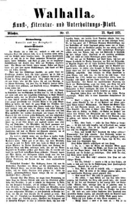 Walhalla (Der Bayerische Landbote) Sonntag 23. April 1871