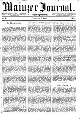 Mainzer Journal Freitag 6. Januar 1871