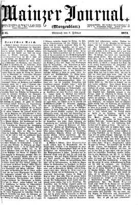 Mainzer Journal Mittwoch 8. Februar 1871