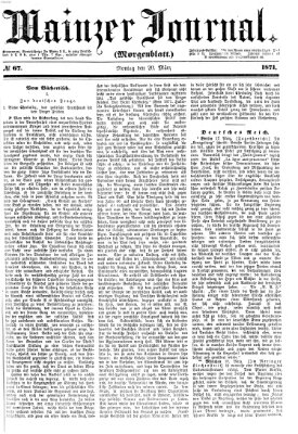 Mainzer Journal Montag 20. März 1871